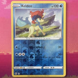 Pokemon Card Keldeo Silver Tempest Reverse Holo Rare 046/195 Near Mint