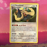 Pokemon Card Stoutland Cosmic Eclipse Holo Rare 176/236 Near Mint