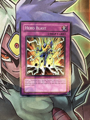 LODT-EN064 Hero Blast Rare Unlimited Edition NM Yugioh Card