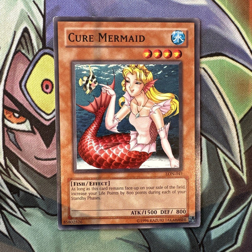 LON-041 Cure Meramid Common Unlimited Edition NM Yugioh Card