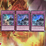 SR04-EN030 Survival's End | Unlimited Super Rare | YuGiOh Trading Card Game x3