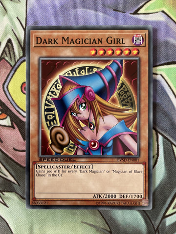 EVSD-EN001 Dark Magician Girl Speed Duels Yugioh Card Near Mint Cond