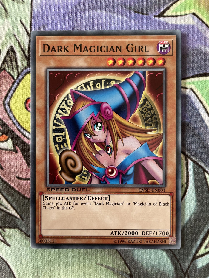 EVSD-EN001 Dark Magician Girl Speed Duels Yugioh Card Near Mint Cond