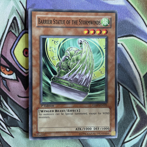 CDIP-EN021 Barrier Statue Of The Stormwinds Common 1st Edition NM Yugioh Card