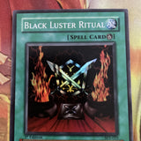 SYE-025 Yugioh Card - Black Luster Ritual - 1st Edition
