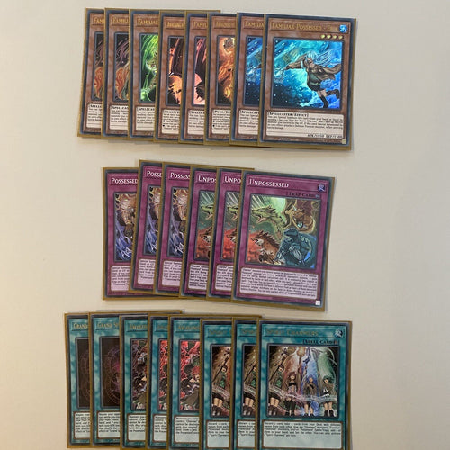 Deck Familiar Possessed Yugioh 22 Cards