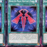 CORE-EN057 x3 Rank-Up-Magic Raptor's Force Common 1st Edition Mint Yugioh