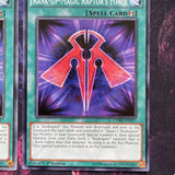 CORE-EN057 x3 Rank-Up-Magic Raptor's Force Common 1st Edition Mint Yugioh