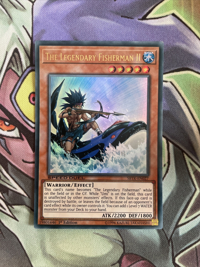 SBTK-EN027 The Legendary Fisherman II Ultra Speed Duels 1st Edition NM Yugioh