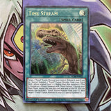 BLAR-EN012 Time Stream Secret Rare 1st Edition Near Mint Yugioh Card