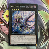 DRL3-EN030 Galaxy Stealth Dragon Secret Rare 1st Edition NM Yugioh Card