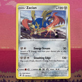 Pokemon Card Zacian Rebel Clash Rare 139/192  Near Mint