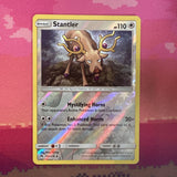 Pokemon Card Stantler Lost Thunder Reverse Holo 156/214 Near Mint