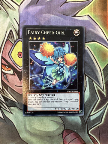 LTGY-EN046 Fairy Cheer Girl Rare Unlimited Edition NM Yugioh Card