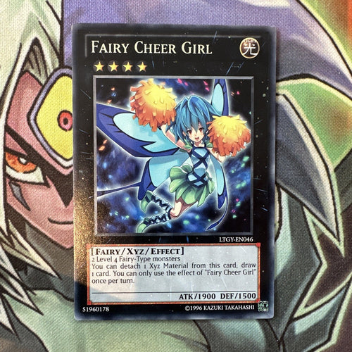 LTGY-EN046 Fairy Cheer Girl Rare Unlimited Edition NM Yugioh Card