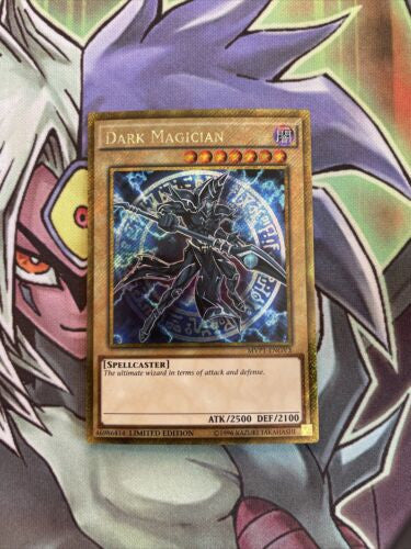 MVP1-ENGV3 Dark Magician Gold Secret Rare 1st Edition NM Yugioh Card