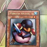DL09-EN002 Yugioh Penguin Soldier Rare GREEN NM Condition