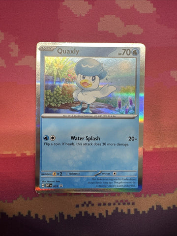 Pokemon Card Quaxly Black Star Promo 003 NM