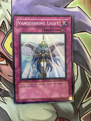 LODT-EN089 Vanquishing Light Super Rare 1st Edition NM Yugioh Card