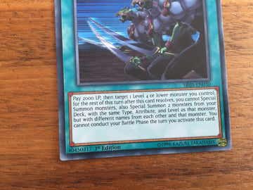 SR05-EN030 Ties Of The Brethren - 1st Edition - Common - Yugioh (back)