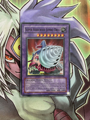 POTD-EN036 Super Vehicroid Jumbo Drill Super Rare UNL Edition NM Yugioh Card