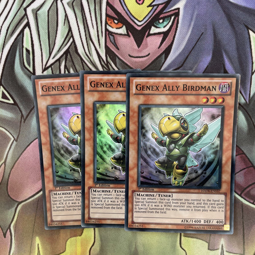 HA04-EN037 x3 Genex Ally Birdman Super Rare Excellent Condition Yugioh