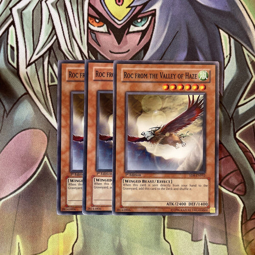 SD8-EN012 x3 Roc from the Valley of Haze Common Excellent Condition Yugioh