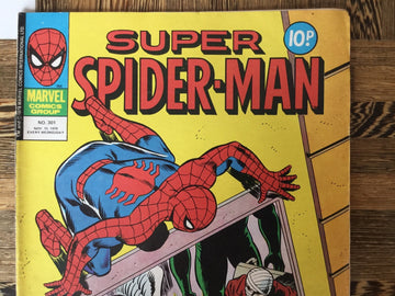 Comics SUPER SPIDER-MAN - No 301 - Date 15/11/1978 Marvel Comic (back)