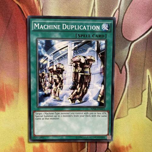 AP08-EN023 Yugioh Machine Duplication (NM)