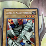 DOR-E001 Yugioh Alpha the Magnet Warrior Secret Rare Promo LP