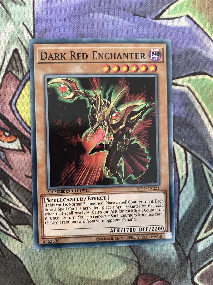 STP5-EN021 Dark Red Enchanter Common Unlimited Edition NM Yugioh Card