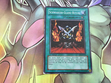 SYE-025 Yugioh, 1st edition Black Luster Ritual, Super Rare, Unlimited, PLAYED