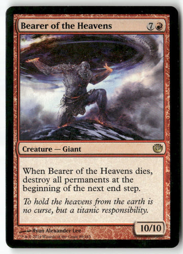 MTG Bearer of the Heavens Journey Into Nyx LP Magic The Gathering