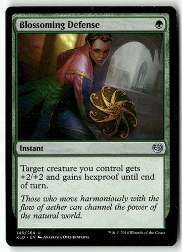 MTG Blossoming Defense Kaladesh LP Magic The Gathering