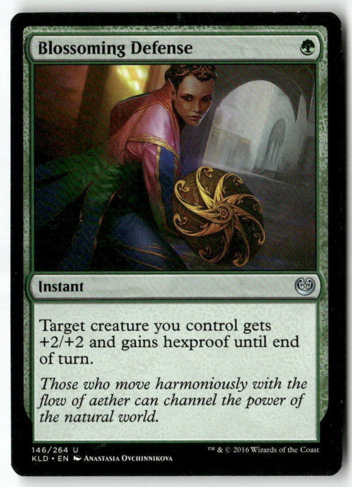 MTG Blossoming Defense Kaladesh LP Magic The Gathering