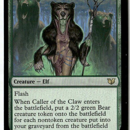 MTG Caller of the Claw Commander 2015 LP Magic The Gathering