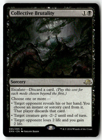 MTG Collective Brutality Eldritch Moon LP Magic The Gathering