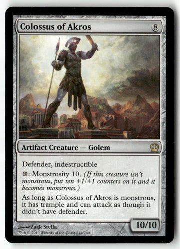 MTG Colossus of Akros Theros LP Magic The Gathering