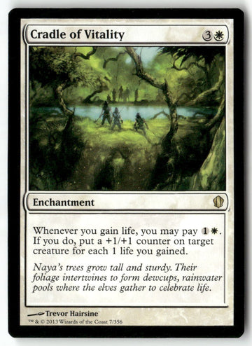 MTG Cradle of Vitality Commander 2013 LP Magic The Gathering