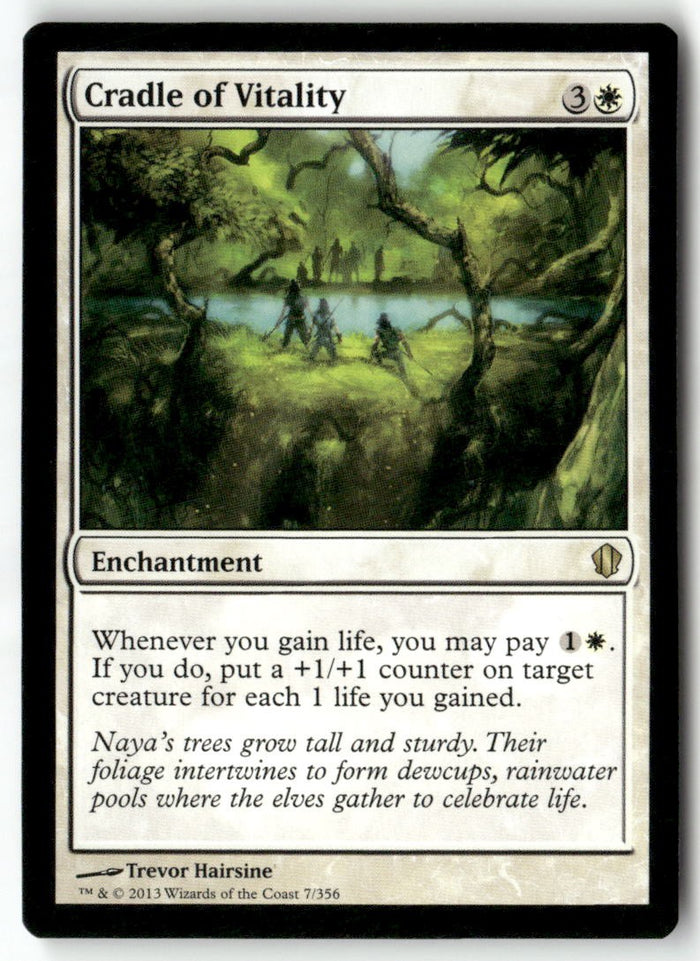 MTG Cradle of Vitality Commander 2013 LP Magic The Gathering