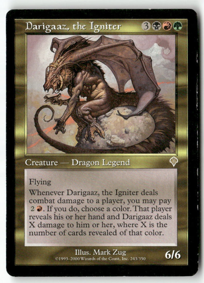 MTG Darigaaz, the Igniter Invasion LP Magic The Gathering