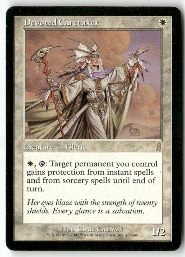 MTG Devoted Caretaker Odyssey LP Magic The Gathering