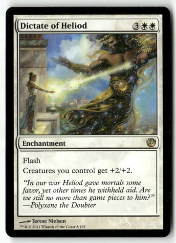 MTG Dictate of Heliod Journey Into Nyx LP Magic The Gathering
