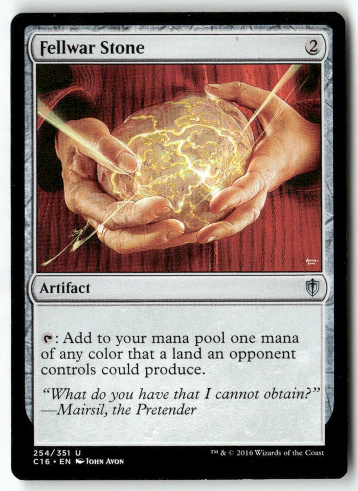 MTG Fellwar Stone Commander 2016 LP Magic The Gathering
