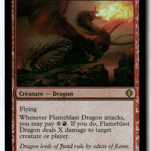 MTG Flameblast Dragon Archenemy LP Magic The Gathering