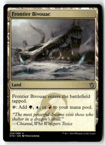 MTG Frontier Bivouac Khans of Tarkir LP Magic The Gathering