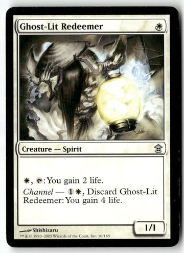 MTG Ghost-Lit Redeemer Saviors of Kamigawa LP Magic The Gathering