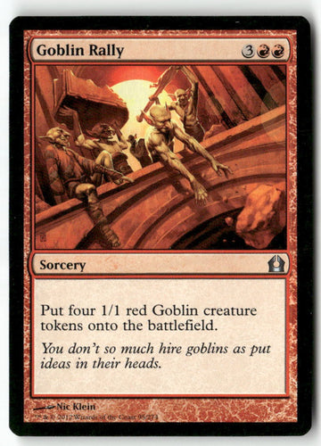 MTG Goblin Rally Return to Ravnica LP Magic The Gathering