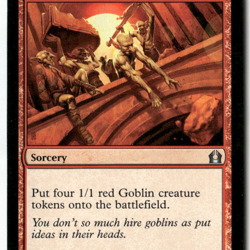 MTG Goblin Rally Return to Ravnica LP Magic The Gathering