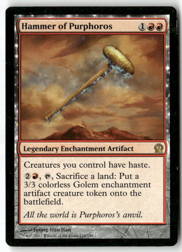 MTG Hammer of Purphoros Theros LP Magic The Gathering